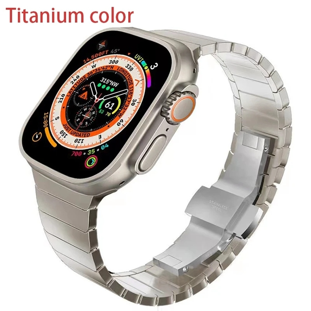 Stainless Steel Link Bracelet for Apple Watch