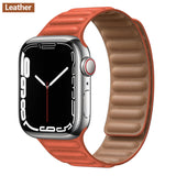 Magnetic Leather Strap