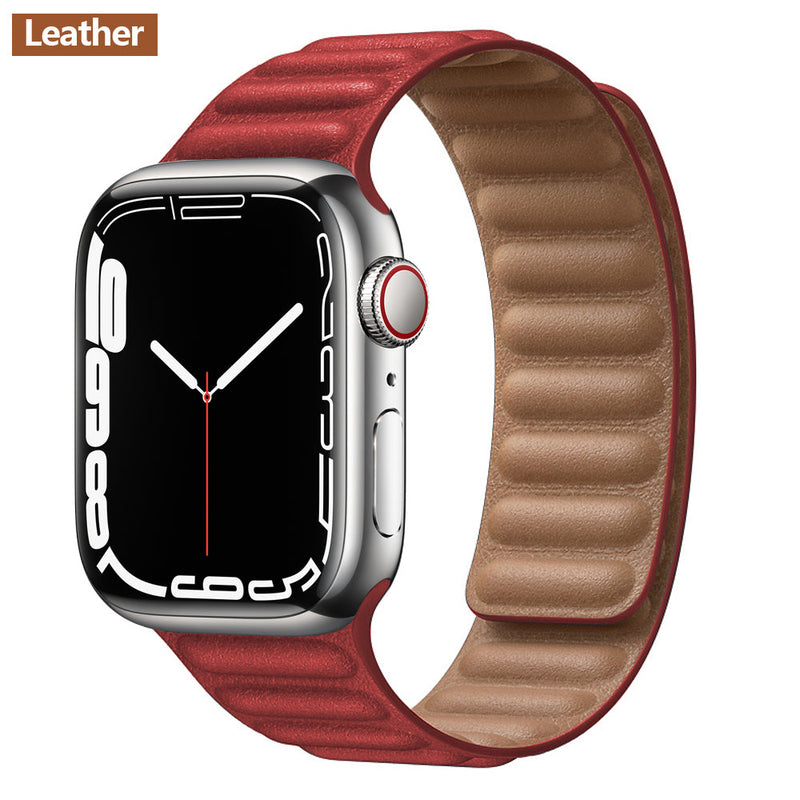 Magnetic Leather Strap