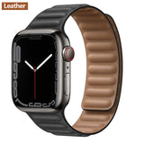 Magnetic Leather Strap