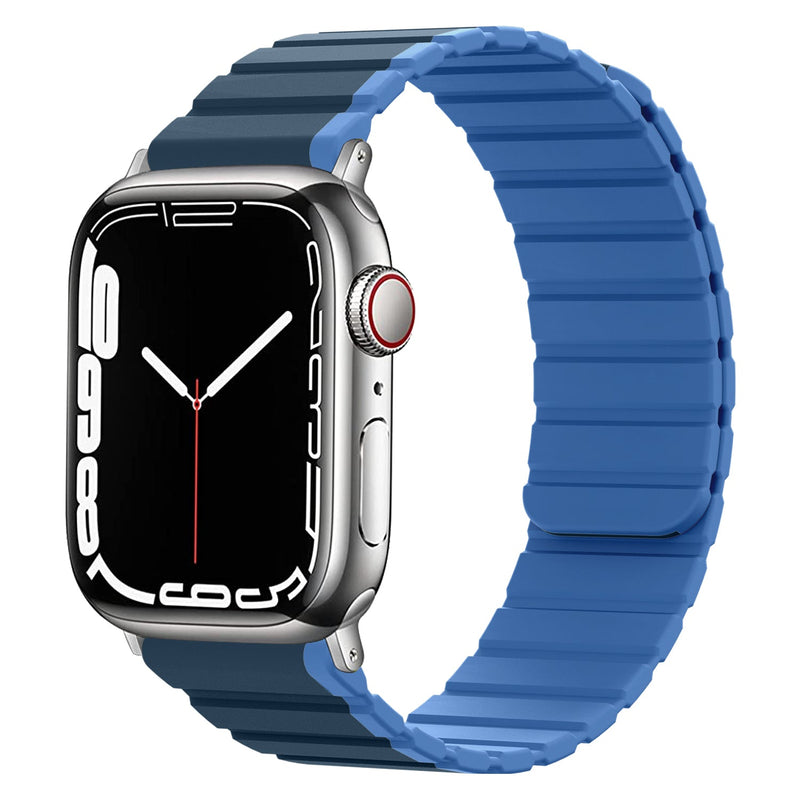 Magnetic Silicone Strap - Blue