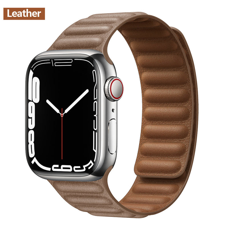 Magnetic Leather Strap