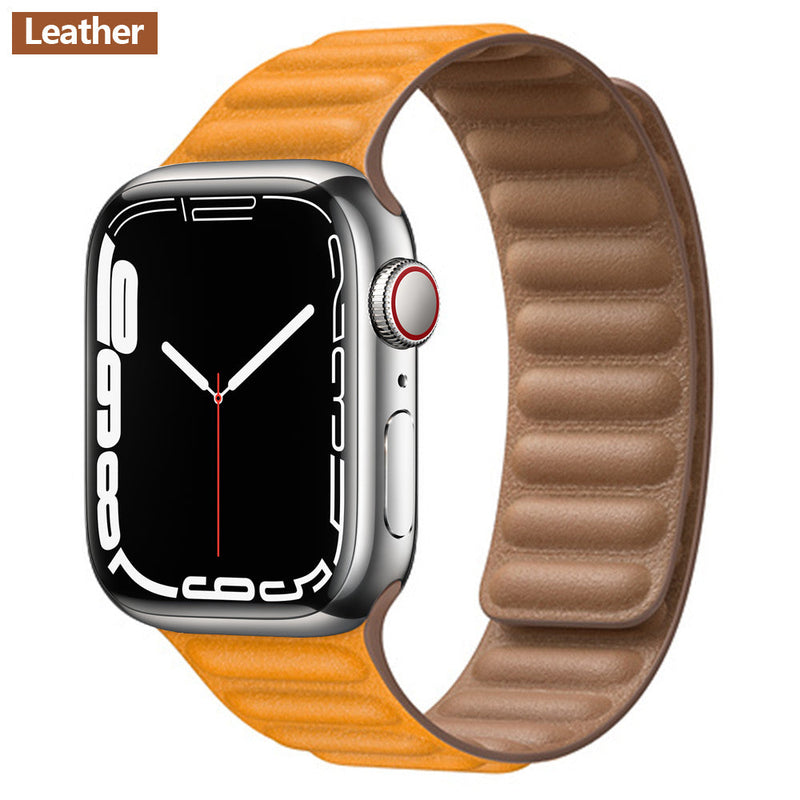 Magnetic Leather Strap