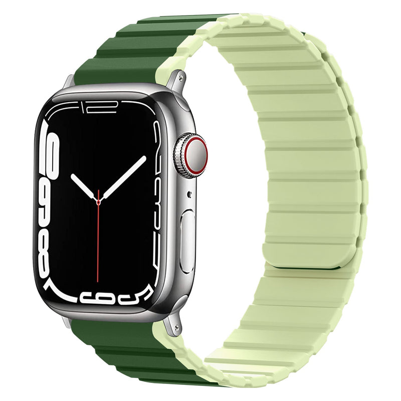 Magnetic Silicone Strap - Green