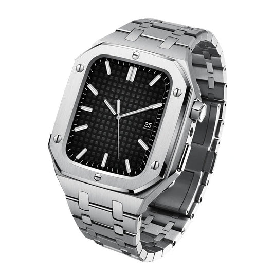 APPLE WATCH CASE AP DESIGN- SILVER - AX BAND