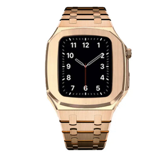 APPLE WATCH CASE AP DESIGN- ROSE GOLD - AX BAND