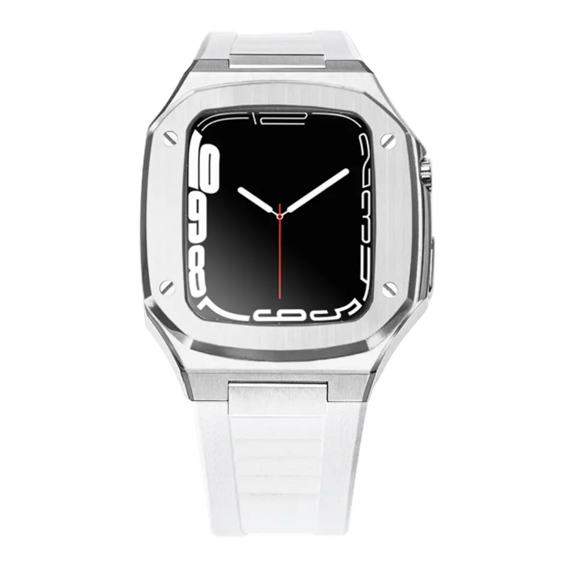 APPLE WATCH CASE STEEL- WHITE SILVER - AX BAND